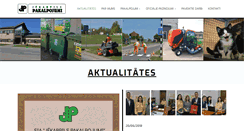 Desktop Screenshot of jekabpils-pakalpojumi.lv